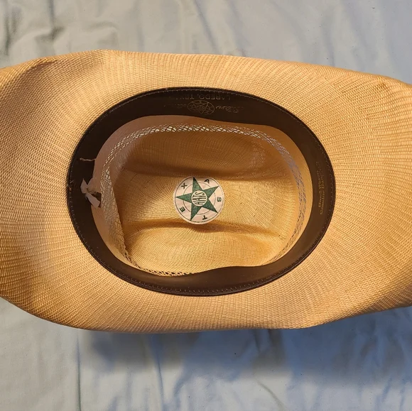 Vintage Texas Hat Co Laredo Texas Cowboy Western HatSize 73/8